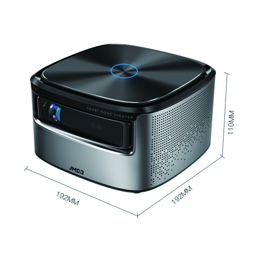 JmGOJ7 projector for home use (1080P full hd quadrangular trapezoid calibration instantaneous autofocus smart cinema)